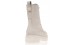 Sante off white δερμάτινο μποτάκι με κορδόνια και χρυσά διακοσμητικά 23-414 Γυναικεία Μποτάκια